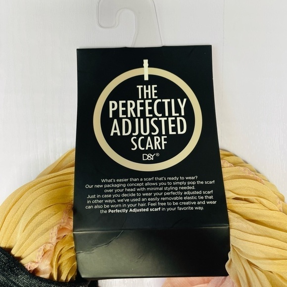 DAVID AND YOUNG - Perfectly Adjusted Scarf - NWT - Picture 4 of 6